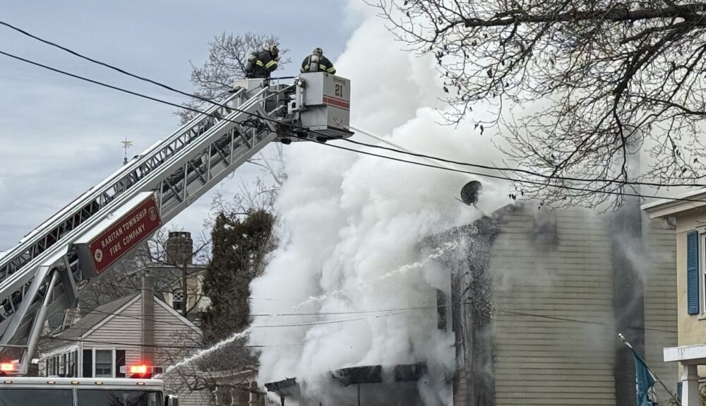 2 transported to hospital following structure fire in Hunterdon County ...