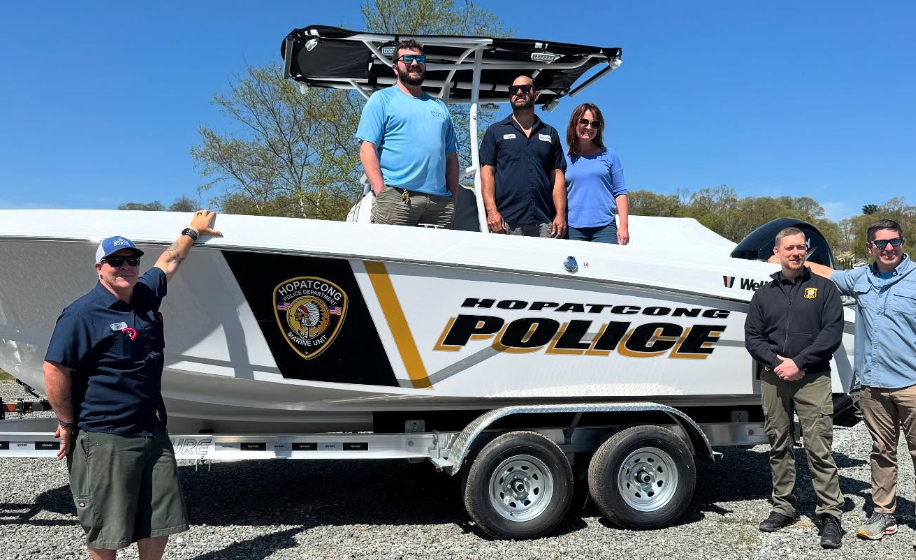 Hopatcong police add new patrol boat to boost safety and emergency