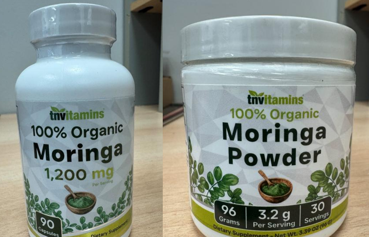 FDA: Organic moringa products sold on Amazon, Walmart, TikTok Shop, Target sites...