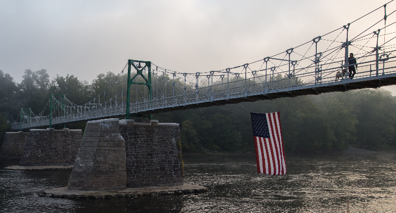 Lumberville-Raven Rock Toll-Supported Pedestrian Bridge